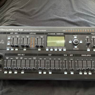Behringer DeepMind 12D Desktop 12-Voice Polyphonic Analog Synth Module 2016 - Present - Black
