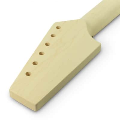 WD Music Pre-Drilled Paddle Headstock 22 Fret Neck For Fender Telecaster Unfinished image 3