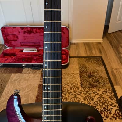 Ibanez S5570Q-DPB Prestige 2014 - 2016 - Deep Purple Doom Burst image 3
