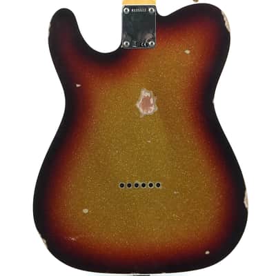 Fender Custom Shop 60 Telecaster Custom Relic 3 Color Sunburst Sparkle 2023 image 4