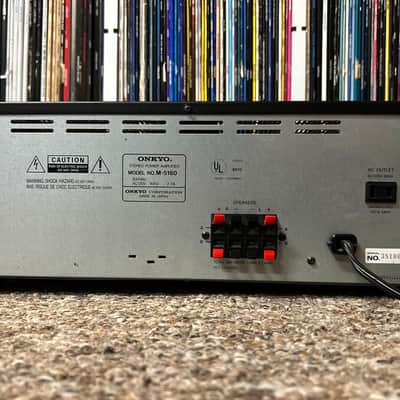 Onkyo M-5160 Stereo Power Amplifier Delta Power Supply Circuit Design READ image 10