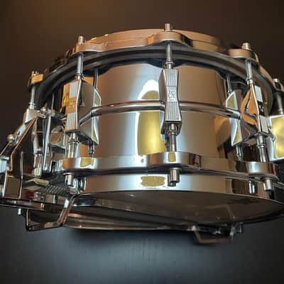 SONOR Signature HLD 582 snare drum 14x6,5 Ferro-manganese shell image 5