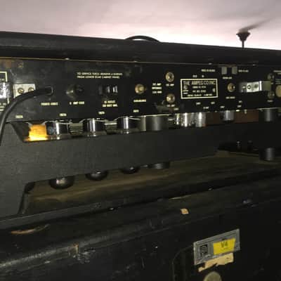 RANDY CALIFORNIA'S HISTORIC VINTAGE 1970 AMPEG V4 STACK 100W TUBE AMP SPIRIT!! image 10