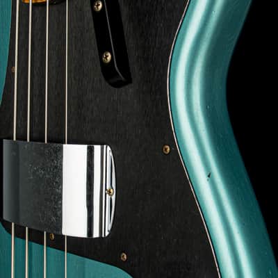 Fender Custom Shop Empire 58 Precision Bass Journeyman Relic - Aged Teal Green Metallic #88222 image 11