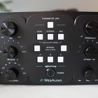 WesAudio ngBusComp Stereo Bus Compressor with Digital Recall - with MOGAMI XLR CABLES image 4