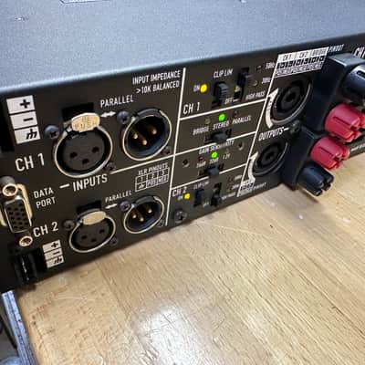 QSC PL380 Powerlight 3 Series Lightweight Rack-Mounted Power Amp 2010s - Black image 6
