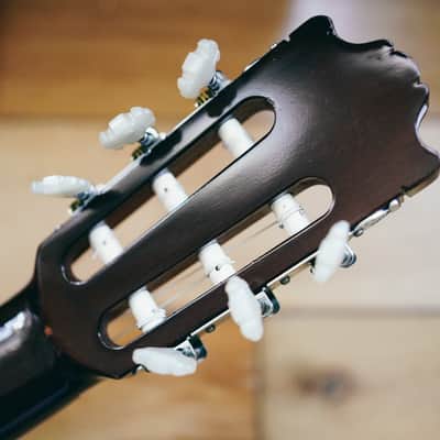 1970s Yamaha C-150 – Made in Japan | Vintage Amber Finish | Excellent Condition | Mature Classical Tone image 24