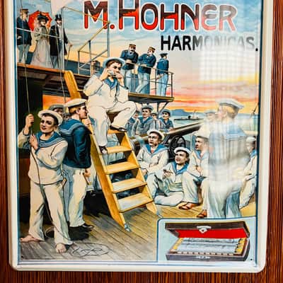 Hohner 4 Metal Promotional Prints Early 2000’s image 4