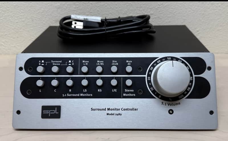 SPL 2489 SMC Surround Monitor Controller 2003 - Present - Black