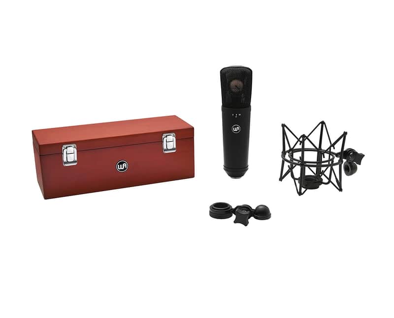 Warm Audio WA-87 R2B (Black) U87 Style Large Diaphragm Mic Condenser Microphone image 1