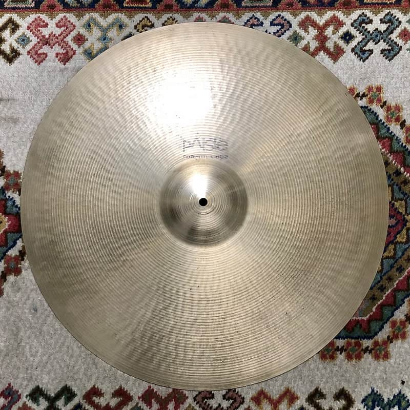 Paiste 22" Formula 602 "Black Label" Medium Ride Cymbal 1972 - 1980 image 1