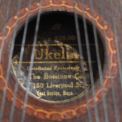 Vintage 1930's Wooden Ukelin by Bosstone Co image 10