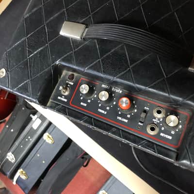 Rare ampli combo Polytone Mini Brute IV 1982 made in USA 15 pouces 160 watts George Benson, Joe Pass amp! image 8