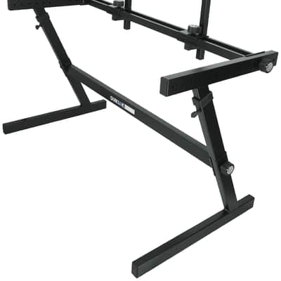 Quik Lok Z-726L 2-Tier Z-Style Keyboard Stand w/Adjustable Heights 44 in. Width image 2