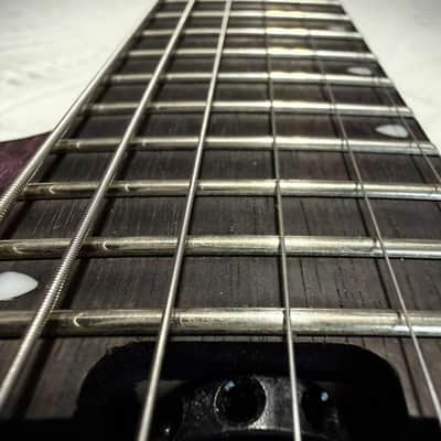 Cort KX500 etched 2021 - deep violet image 8