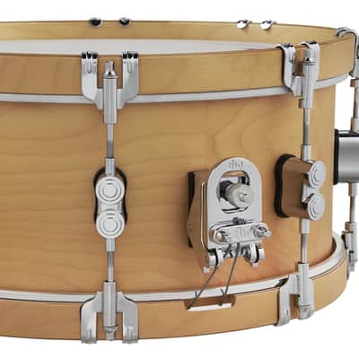 Pacific Drums & Percussion Add-Ons PDP Concept Classic, 6.5x14, Natural Hoops Snare Drum (PDCC6514SSNN) image 3
