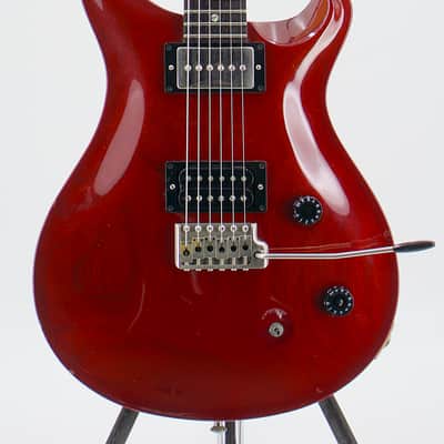 Used PRS CE-22 Vintage Cherry Electric Guitar w/ P-90 Neck Pickup & Case image 2