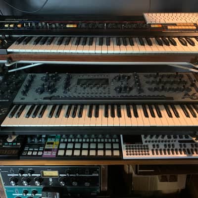 Alesis A6 Andromeda 61-Key Polyphonic Analog Synthesizer 2000s - Black/Silver
