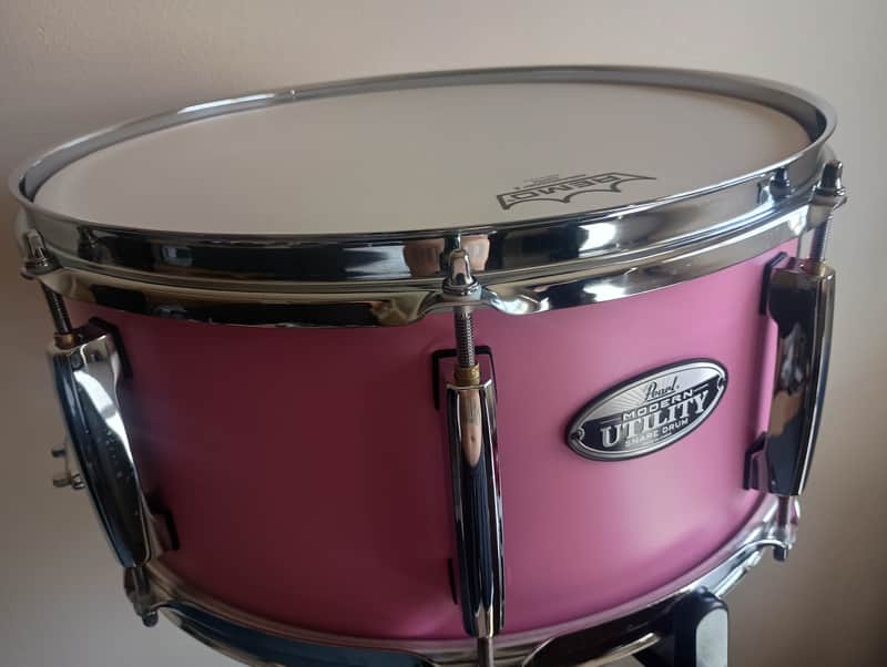 6-1/2" x 14" Pearl Modern Utility Custom Shell pink image 1
