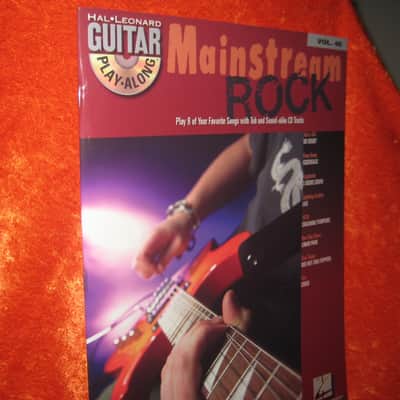 Hal Leonard Guitar Play-Along Mainstream Rock Book Vol 46 w/ CD 63 Pages image 1