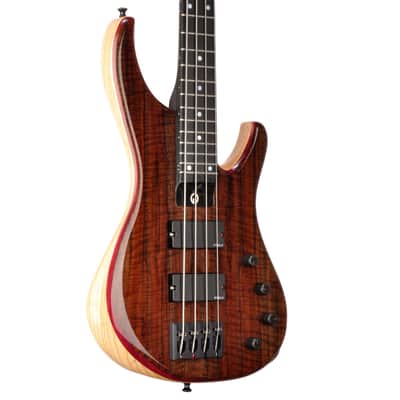 Reverb 3 -Day Sale! G.Gould Graphite GGi4 Bass Highly Figured Walnut Decadence - #1258 - 8.2 pounds image 3