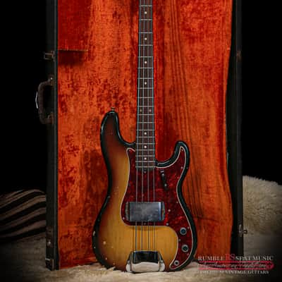 1972 Fender Precision Bass "Sunburst" image 3