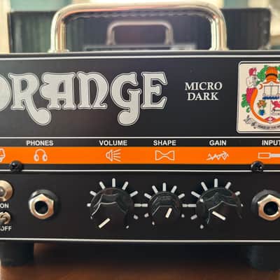 Orange Micro Dark 20-Watt Guitar Amp Head 2015 - Present - Black image 5