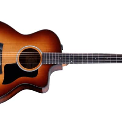 Taylor 214ce-K SB Plus Shaded Edge Burst Acoustic Electric, Neo-Tropical Mahogany Neck with AeroCase image 1