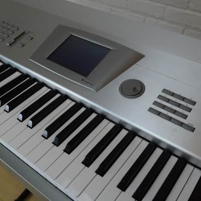Korg Trinity V3 Pro-X 88 key keyboard synthesizer near MINT-used piano for sale image 5