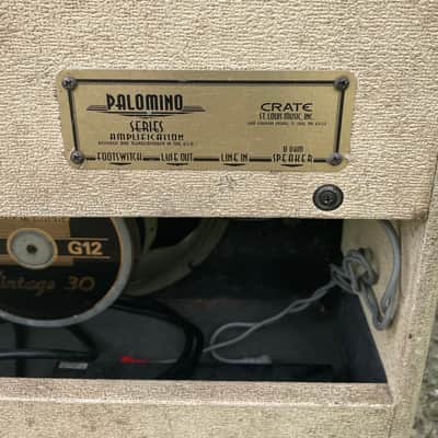 Crate Palomino 32 USA Tube Combo Celestion Vintage 30 V30 image 4