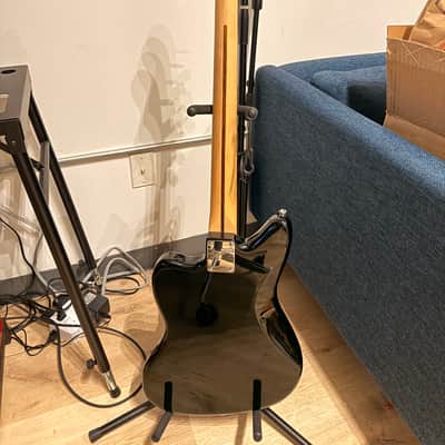 Squier Vintage Modified Jaguar Bass Special SS 2012 - 2018 - Black image 4