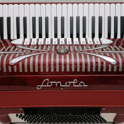 Sonola (Guerrini) accordion Teclas 1975-1980 - Rojo image 2