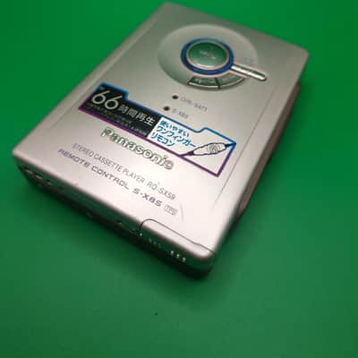 Panasonic rq-sx59 late 90s - Silver walkman portable cassette player image 1