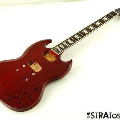 Gibson USA SG Standard '61 BODY + NECK, Mahogany Nitro American Vint Cherry image 1