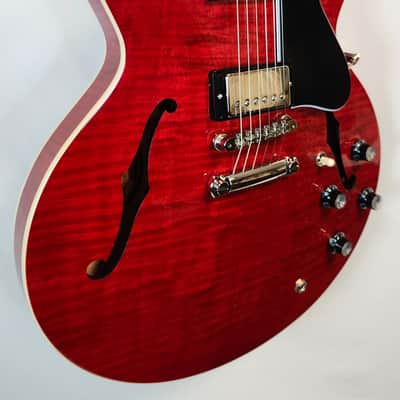 Gibson ES-335 Figured Sixties Cherry Hollowbody Guitar W/ Case image 8