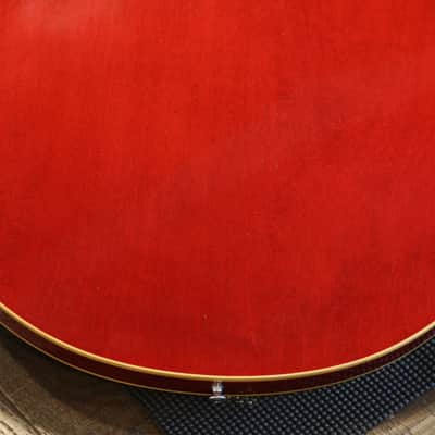 Minty! 2022 Gibson Custom Shop Murphy Lab '61 ES-335 Reissue Semi-Hollow Electric Guitar Ultra Light Aged Cherry + COA OHSC image 16
