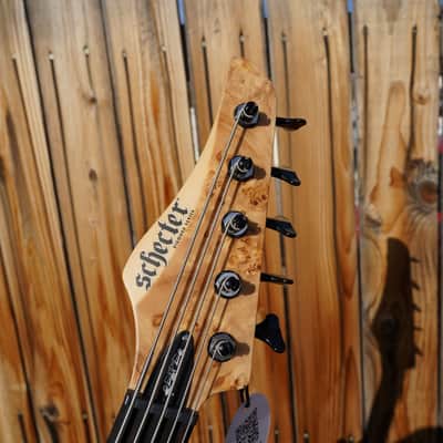 Schecter DIAMOND SERIES Reaper-5 Natural Satin 5-String Electric Bass Guitar image 7