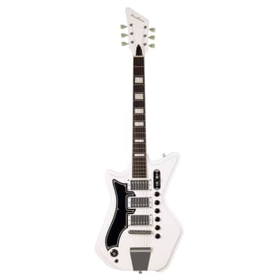 Airline Guitars Jetsons '59 3P White Left-Handed image 7