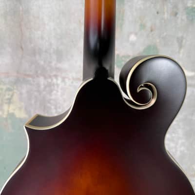 The Loar LM-310F-BRB Honey Creek F-style Mandolin - Satin Brownburst #0497 image 11