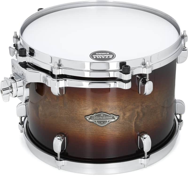 Tama Starclassic Performer Mounted Tom - 9 inches x 13 inches  Burnt Sienna Burst image 1