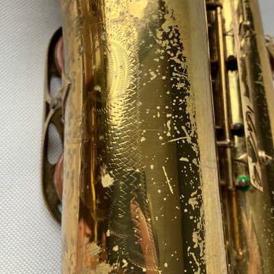 Selmer Mark VI Tenor Saxophone 1956 – Relacquered – European engraving image 13