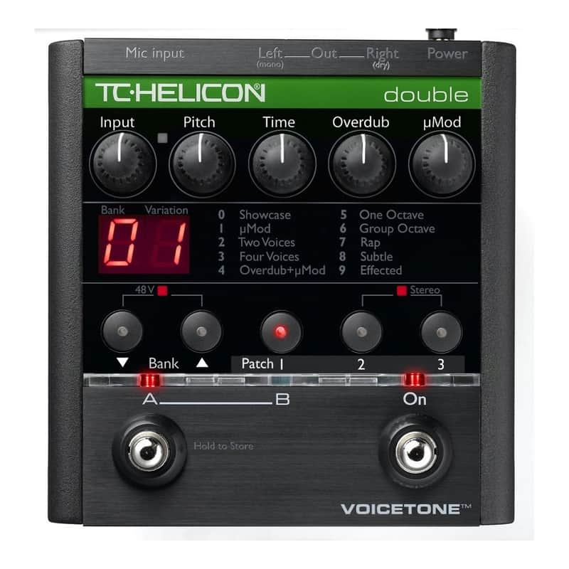 TC-HELICON VoiceTone Double エフェクター ボーカル TC Helicon VoiceTone Double | Reverb