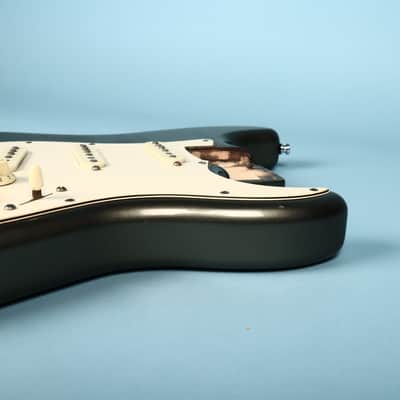 Fender USA Loaded Pickguard Olive Drab Metallic Guitar Body image 8