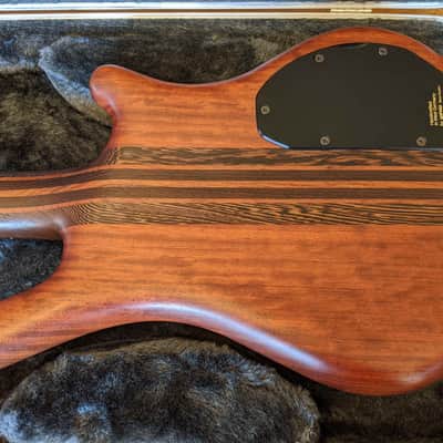 Left-Handed 1996 Warwick Thumb NT4 Natural Bubinga image 7