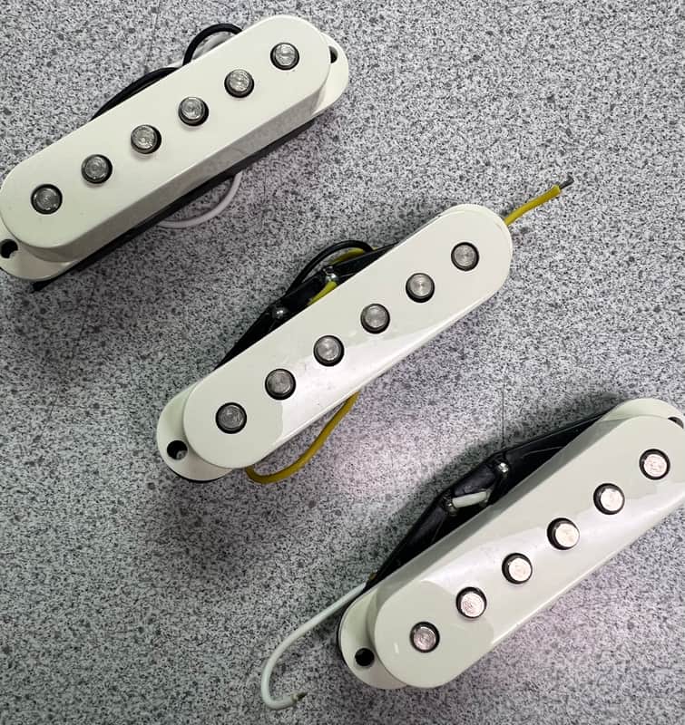 Fender Stratocaster Pickup Set 1990’s - Off White image 1