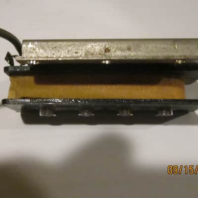 Shaftesbury  3263 hollow-body bass pickups  1965  Chrome with black trim image 5