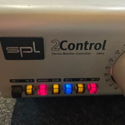 SPL 2860 2Control Monitor Controller - Silver image 2