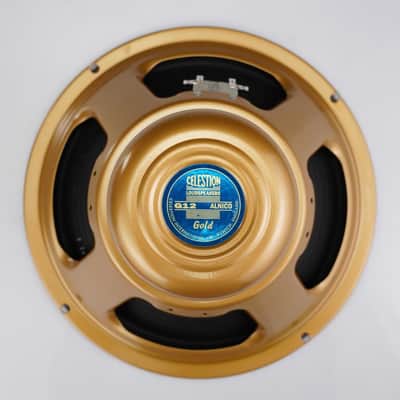 Celestion G12 Alnico Gold 12" 50W 15Ohm Guitar Amp Speaker Driver #54411 image 1