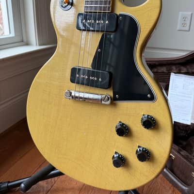 2021 Gibson Custom Shop Les Paul Special ‘57 Reissue Murphy Lab Ultra Light Aged - TV Yellow image 2