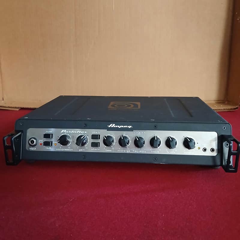 Ampeg PF-500 Portaflex 500-Watt Bass Amp Head | Reverb